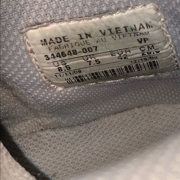 🧺 NIKE DUNK HIGH DENIM GINGHAM GREY PLAID MENS SHOES SIZE 8.5 SNEAKERS 🧺 - Picture 6 of 6